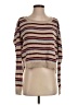 FP BEACH Stripes Tan Pullover Sweater Size S - photo 1
