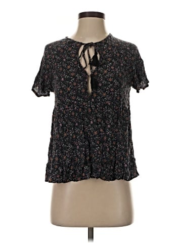 American Eagle Outfitters Short Sleeve Blouse (view 1)