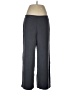 Purejill Gray Track Pants Size Lg Petite - photo 1