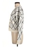 RIVIR 100% Viscose Argyle Ivory Cardigan Size M - photo 5