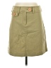 Sitwell Solid Tan Casual Skirt Size 2 - photo 1