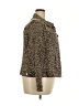 d.jeans Animal Print Brown Jacket Size 2X - photo 4