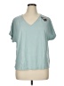 J.Jill Teal Short Sleeve T-Shirt Size XL Petite - photo 1