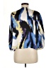 DKNY 100% Polyester Blue 3/4 Sleeve Blouse Size M - photo 2