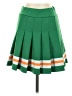 Netflix Color Block Green Casual Skirt Size S - photo 1