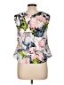 Seduce Ivory Sleeveless Blouse Size 10 - photo 2