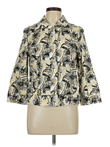 R.Q.T 3/4 Sleeve Button-Down Shirt (view 1)