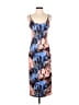 Shein Graphic Blue Cocktail Dress Size S - photo 1