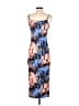 Shein Graphic Blue Cocktail Dress Size S - photo 2