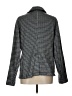Lands' End 100% Polyester Houndstooth Gray Blazer Size L - photo 2