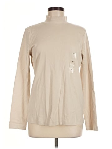 Karen Scott Long Sleeve Top (view 1)