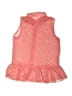 Delia's 100% Polyester Pink Sleeveless Button-Down Shirt Size XS (youth) - photo 2