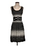 Max Studio Stripes Black Casual Dress Size XS - photo 1