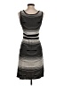 Max Studio Stripes Black Casual Dress Size XS - photo 2