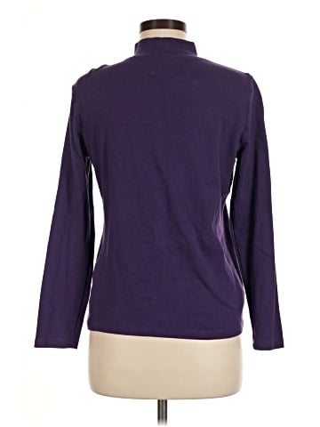 Karen Scott Long Sleeve Top (view 2)