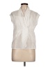 Talbots 100% Cotton Ivory Sleeveless Blouse Size 10 Petite - photo 1
