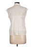 Talbots 100% Cotton Ivory Sleeveless Blouse Size 10 Petite - photo 2