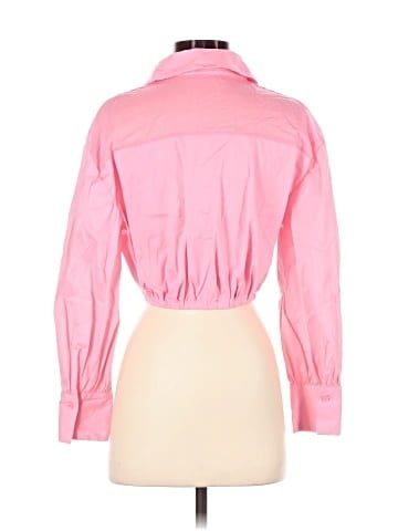 Alice + Olivia 3/4 Sleeve Button-Down Shirt (view 2)