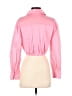 Alice + Olivia Pink 3/4 Sleeve Button-Down Shirt Size S - photo 2
