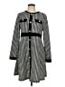 Shein Houndstooth Black Casual Dress Size 12 - photo 1