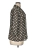 Assorted Brands Polka Dots Gray 3/4 Sleeve Button-Down Shirt Size EU 48 / US 18 - photo 4