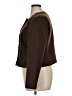 Ann Taylor LOFT 100% Polyester Tweed Brown Blazer Size XL - photo 5