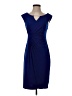 Connected Apparel Blue Cocktail Dress Size 4 (petite) - photo 1
