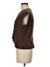 Modern Works Brown Short Sleeve Top Size M - photo 5