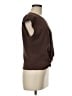 Modern Works Brown Short Sleeve Top Size M - photo 4