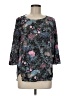 Top Ligne Black 3/4 Sleeve Blouse Size M - photo 1