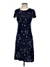 Expressions Stars Blue Casual Dress Size XXS (estimated) - photo 1
