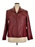 Siena 100% Leather Burgundy Leather Jacket Size XXL - photo 1