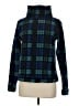 Dudley Stephens 100% Polyester Plaid Blue Turtleneck Sweater Size M - photo 1