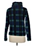 Dudley Stephens 100% Polyester Plaid Blue Turtleneck Sweater Size M - photo 2