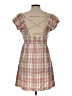 RVCA Plaid Tan Casual Dress Size L - photo 2