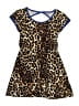 Unbranded Animal Print Brown Dress Size 10 (estimated) - photo 1