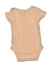 Gerber 100% Cotton Solid Tan Short Sleeve Onesie Size Newborn - photo 2