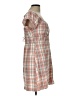 RVCA Plaid Tan Casual Dress Size L - photo 4