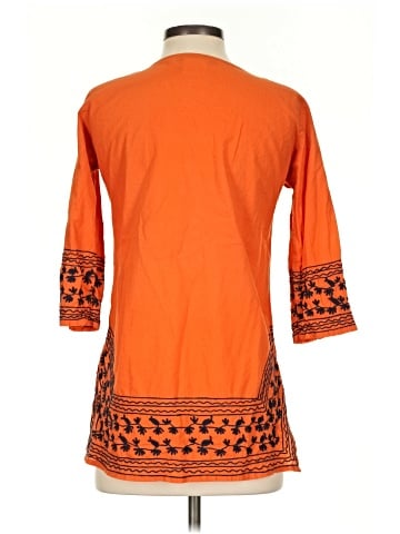 Gretchen Scott Designs 3/4 Sleeve Blouse (view 2)