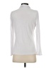 Tahari Silver Long Sleeve Top Size S - photo 2