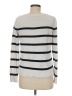 Ann Taylor LOFT 100% Cotton Stripes White Pullover Sweater Size M - photo 2