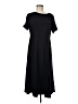 Travelsmith Solid Black Casual Dress Size M (petite) - photo 1