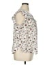 Ann Taylor LOFT Outlet 100% Polyester Ivory Sleeveless Blouse Size XL - photo 4