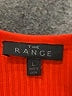The Range Solid Orange Casual Dress Size L - photo 7