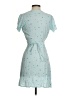 ABound 100% Rayon Hearts Blue Cocktail Dress Size XS - photo 2