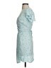 ABound 100% Rayon Hearts Blue Cocktail Dress Size XS - photo 5