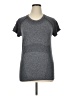 Athleta 100% Nylon Tweed Gray Active T-Shirt Size XL - photo 1