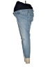 Old Navy - Maternity Solid Blue Jeans Size 12 - photo 5