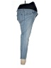 Old Navy - Maternity Solid Blue Jeans Size 12 - photo 4