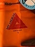 ANORAK 100% Polyester Orange Snow Jacket Size S - photo 6